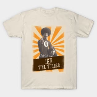 Vintage Aesthetic Ike middle finger & Tina Turner T-Shirt